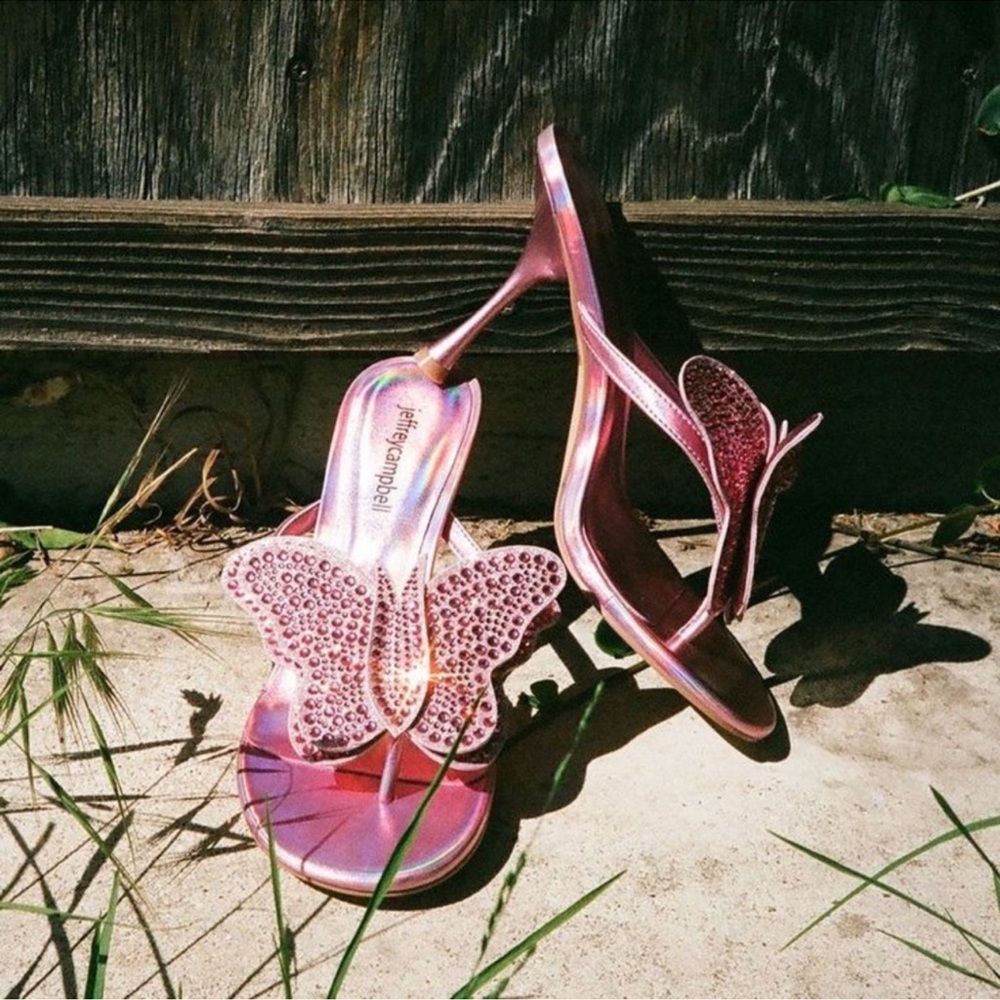 ISO: Daydream Heel in Pink Iridescent Combo Jeffrey Campbell
